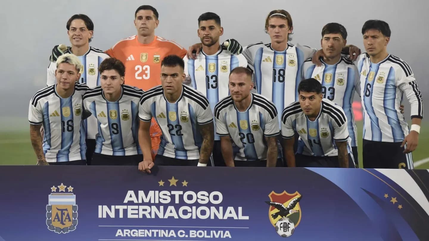 Los puntajes de la Selección Argentina vs. Bolivia - TyC Sports