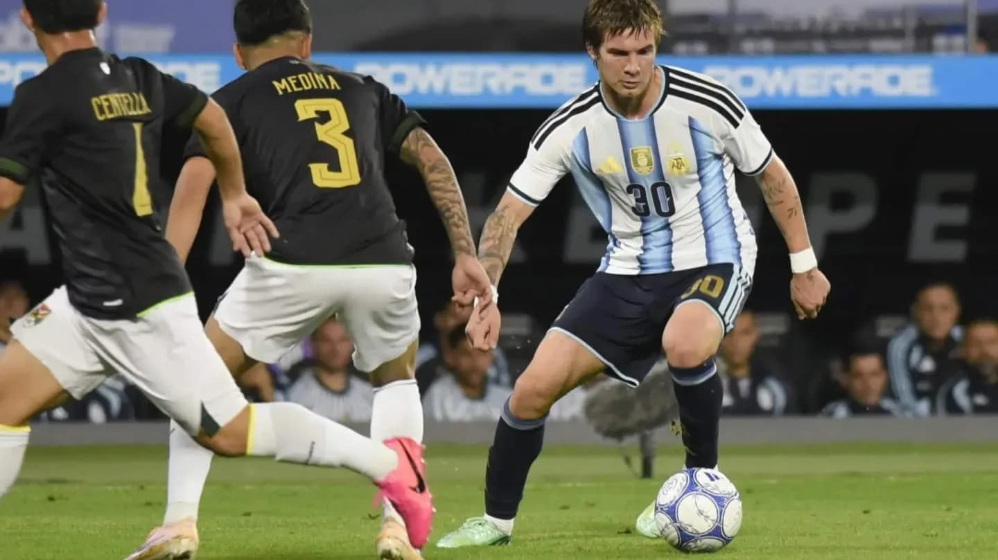 Mastantuno agradeció la "libertad" que le da Scaloni y se confesó: "Es feo quedar afuera de la lista del Mundial" - TyC Sports