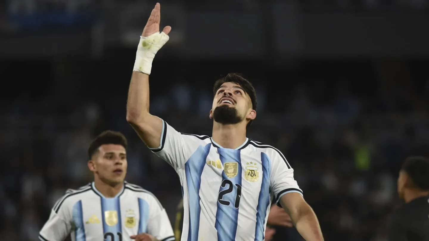 Flaco López, a corazón abierto: "Nunca imaginé jugar en la Selección y mucho menos hacer un gol" - TyC Sports