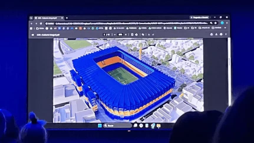Se filtró una imagen de la nueva Bombonera que Riquelme quiere para Boca - TyC Sports