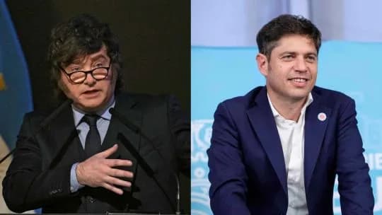 Milei o Kicillof: la encuesta que midió cuánto rechazo genera cada uno rumbo a 2027