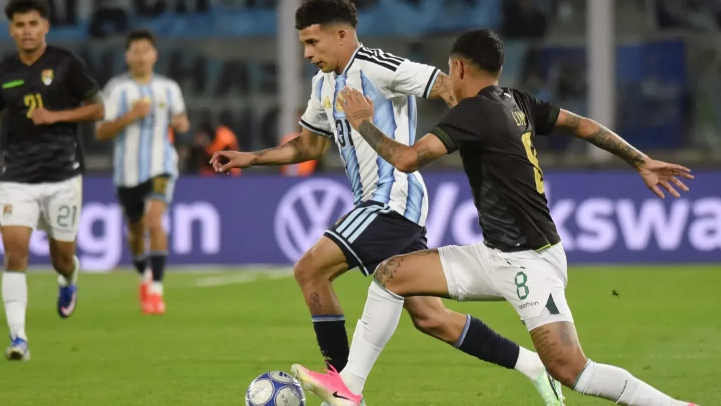 Desde Maradona no se ve una explosión como la de Flores en un debut con la Selección - TyC Sports