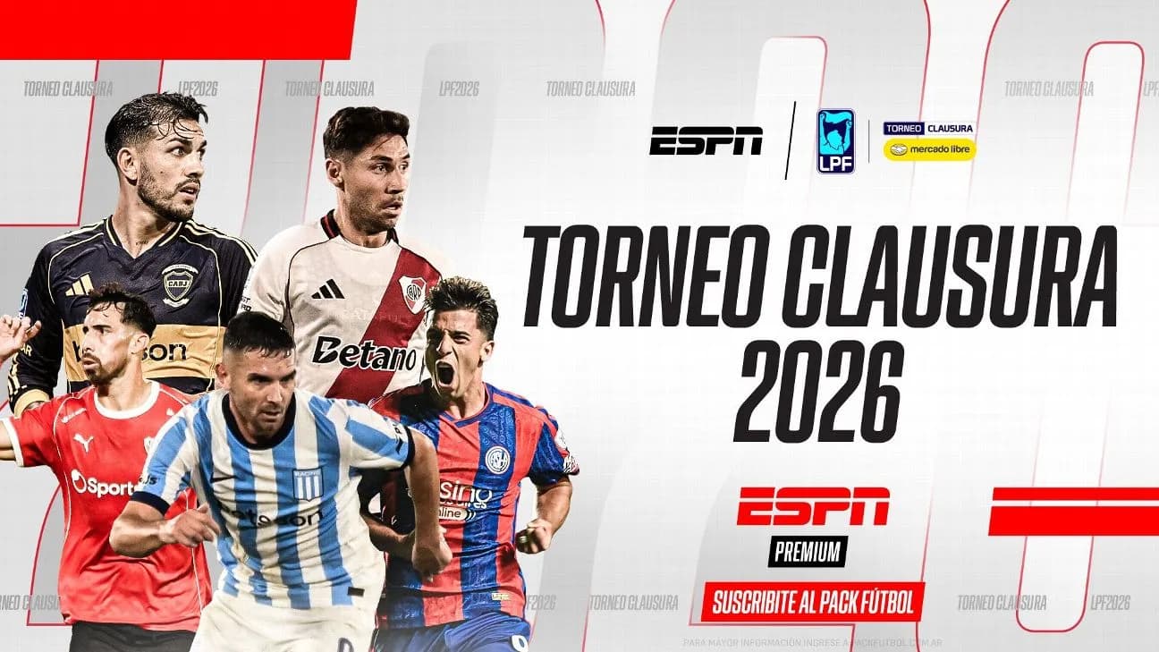 El Torneo Clausura, en vivo por ESPN Premium