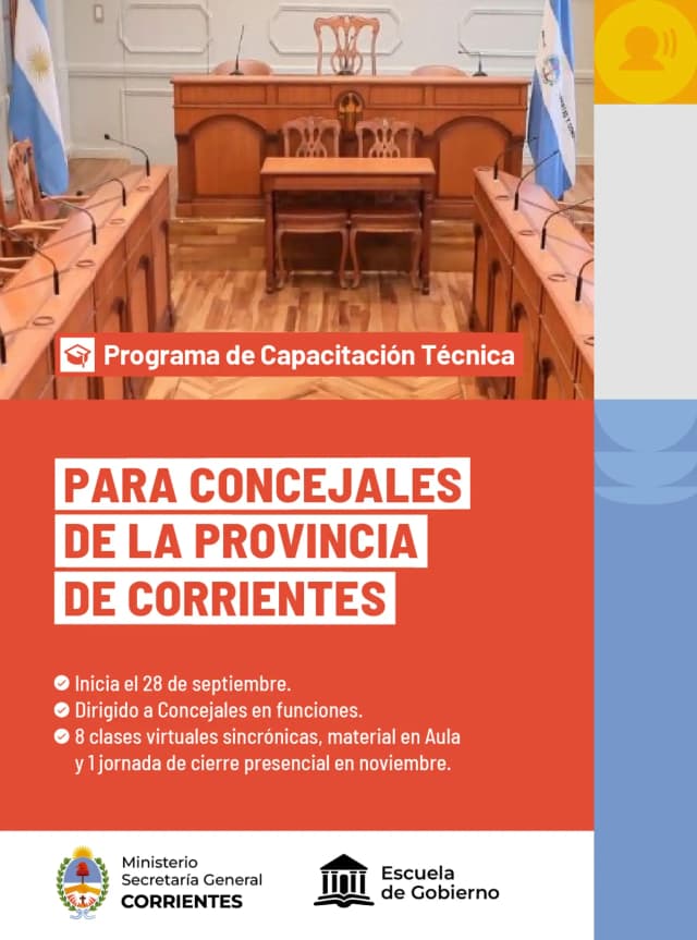 La Escuela de Gobierno capacita a concejales de toda la provincia