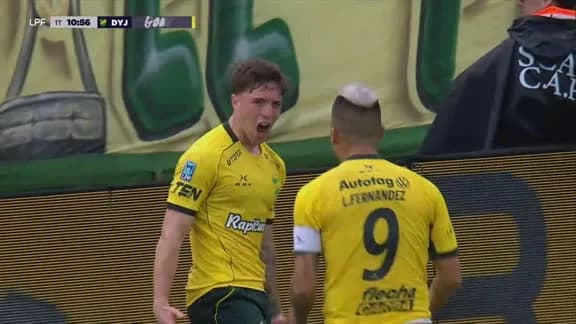 ¡Ventaja para el Halcón! Lucco abrió la cuenta ante San Lorenzo