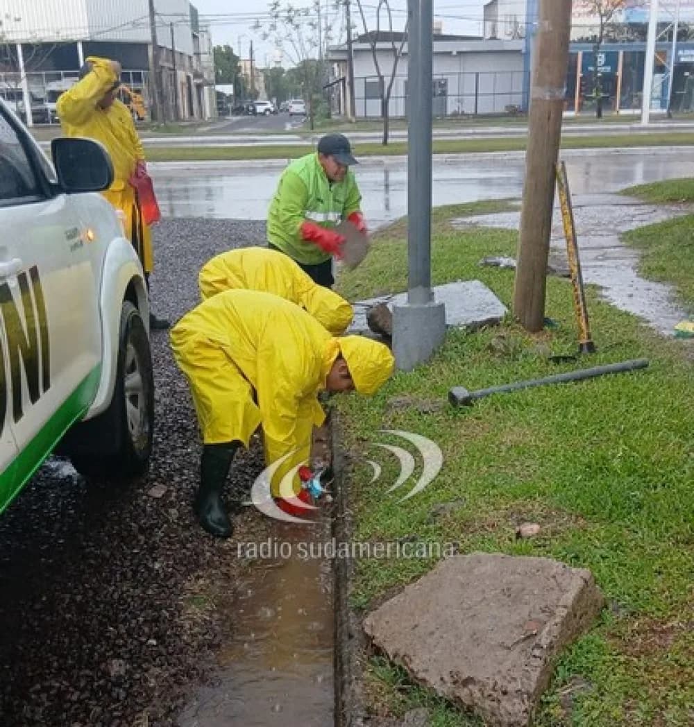 Realizaron trabajos de limpieza en distintos puntos de Corrientes