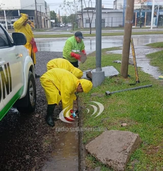 Realizaron trabajos de limpieza en distintos puntos de Corrientes
