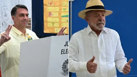 Elecciones en Brasil: Milei respaldó a Flávio Bolsonaro y Massa apoyó a Lula en redes