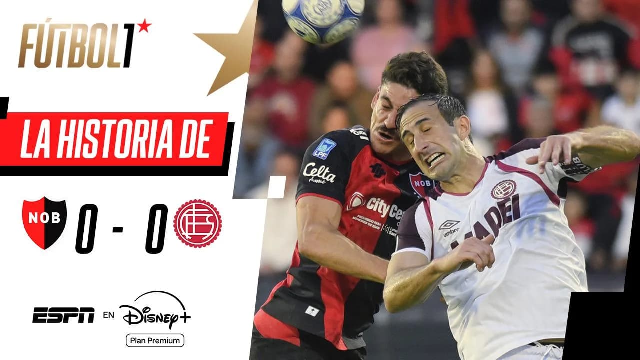 Tarde áspera en Rosario: el empate entre Newell's y Lanús en el Coloso