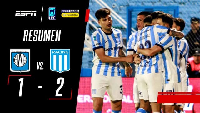 VIDEO: resumen de Estudiantes de Río Cuarto vs. Racing en el Torneo Clausura 2026