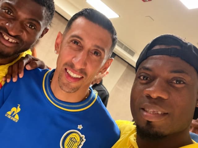 El particular encuentro de Ángel Di María con Benín antes del adiós a Messi
