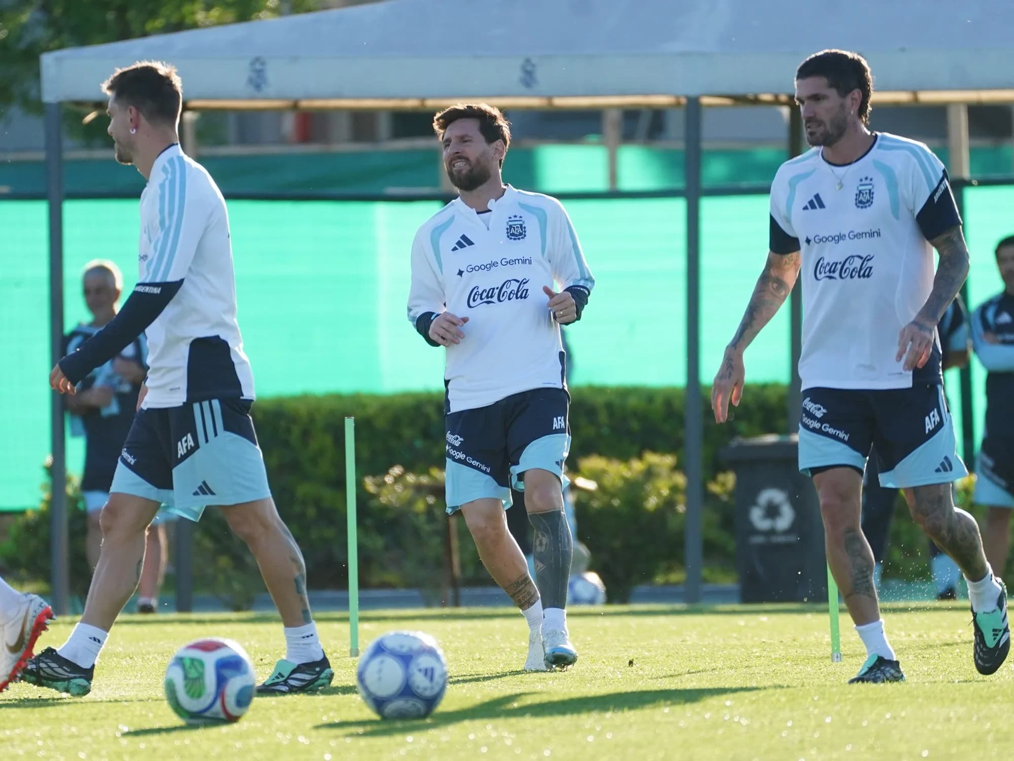 Video: el último entrenamiento de Messi con la Selección Argentina