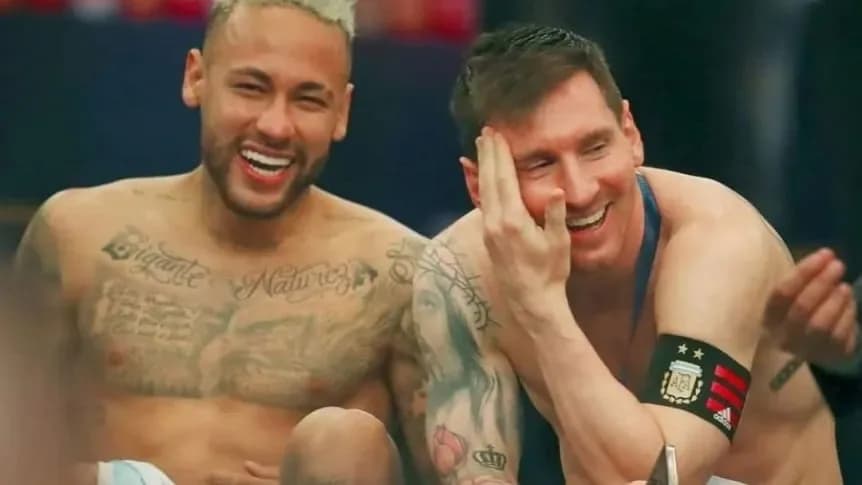 El emotivo mensaje de Neymar a Messi en la previa de su despedida de la Selección: “Fue un honor haber hecho historia a tu lado” - TyC Sports