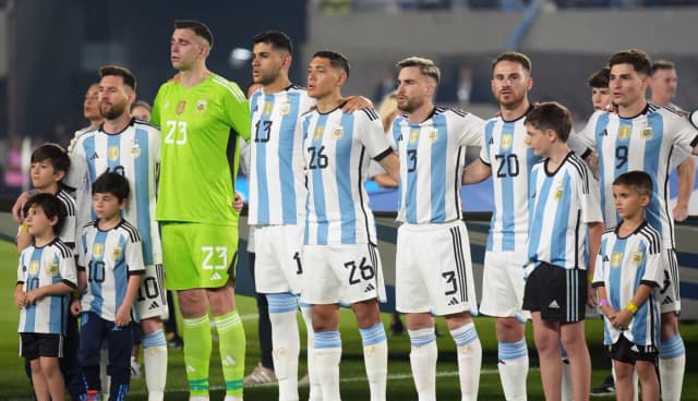 La posible formación de Argentina en la despedida de Messi