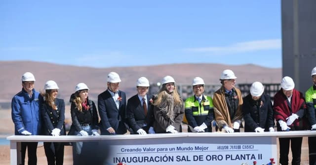 Con Karina Milei y Santilli, una gigante surcoreana inauguró una planta de litio y prepara nuevas inversiones