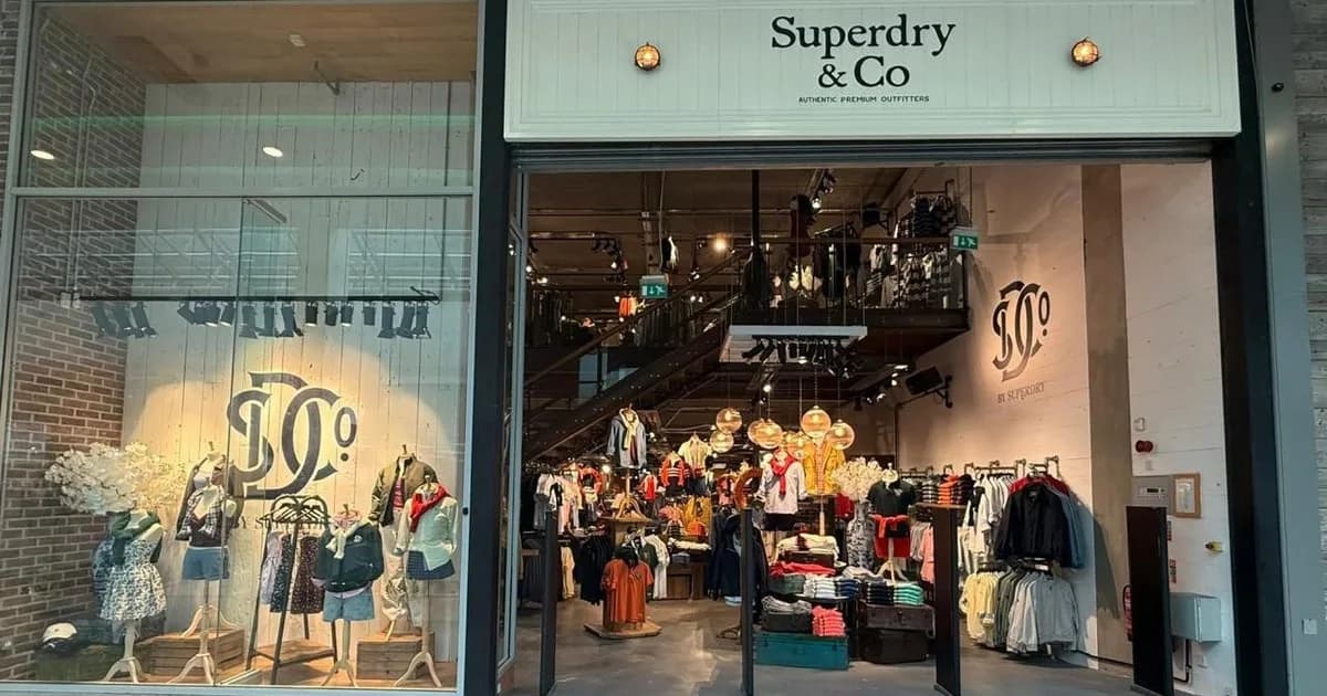 La marca británica Superdry llega a la Argentina para abrir 15 locales y ofrecerá ropa con precios similares a Europa