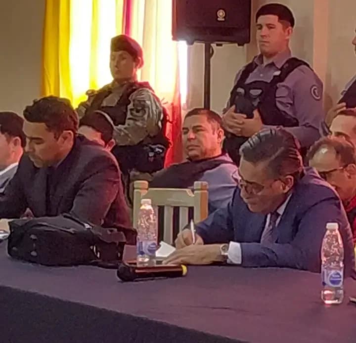 Entre risas: Maciel reaccionó a la declaración de Caillava durante el juicio por la desaparición de Loan