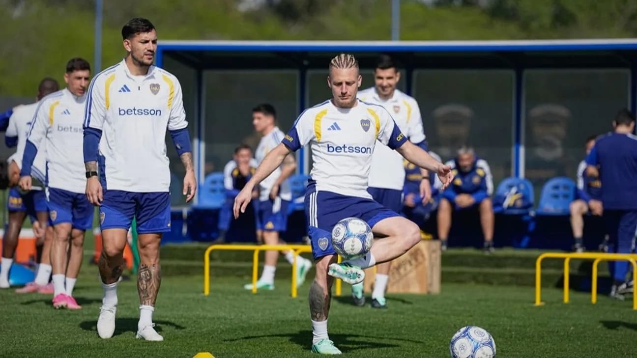 Los cambios que piensa Arruabarrena en el equipo de Boca para enfrentar a Instituto