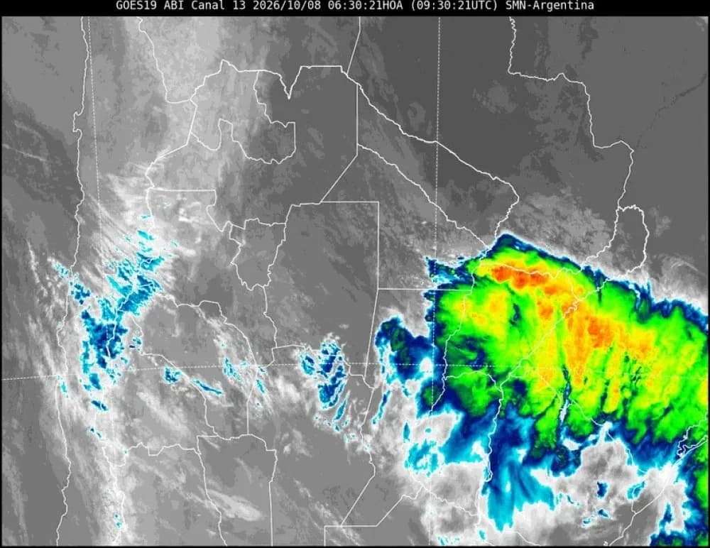 Siguen las lluvias en Corrientes: cuándo mejorará el pronóstico