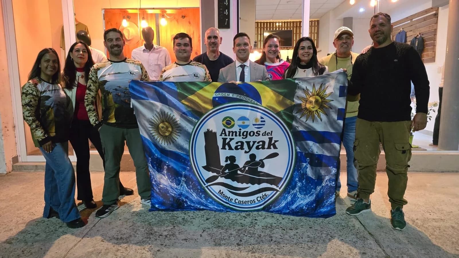 Monte Caseros: preparan una nueva edición de la Travesía Trinacional de Canotaje