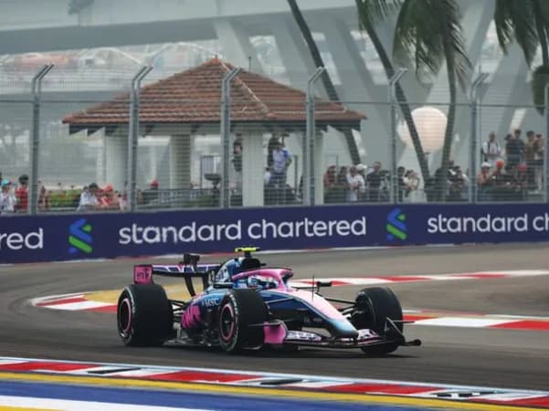 Franco Colapinto terminó 19º la única práctica libre del GP de Singapur