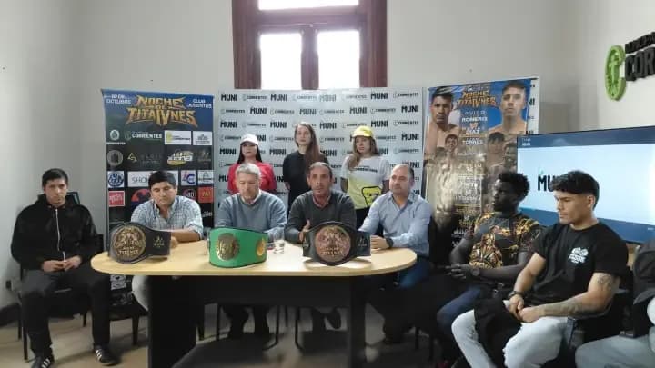 Noche de Titanes: todo listo para una gran velada de boxeo