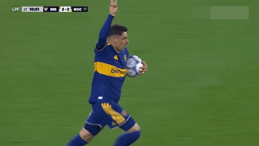 Entró y la metió: cuántos segundos necesitó Merentiel en cancha para lograr el empate - TyC Sports