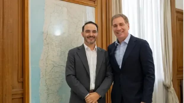 Juan Pablo Valdés se reunió con Diego Santilli: obras, presupuesto y reforma electoral