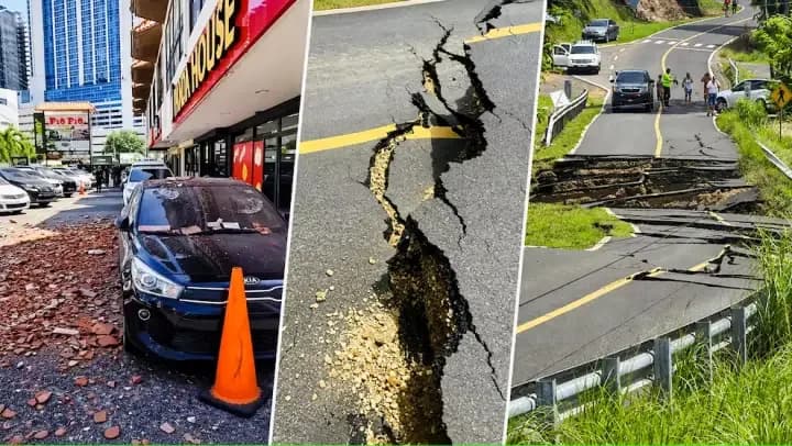 Un potente terremoto de magnitud 7,7 sacudió Panamá