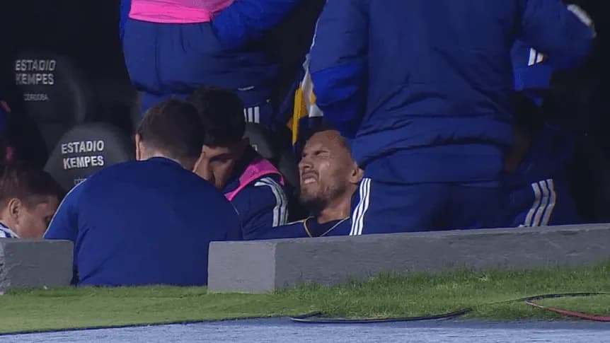Lo sufre todo Boca: se confirmó el grado del desgarro de Paredes - TyC Sports