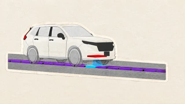 La recarga es el gran freno del transporte eléctrico, así que Honda propone una carretera que sea un cargador inalámbrico