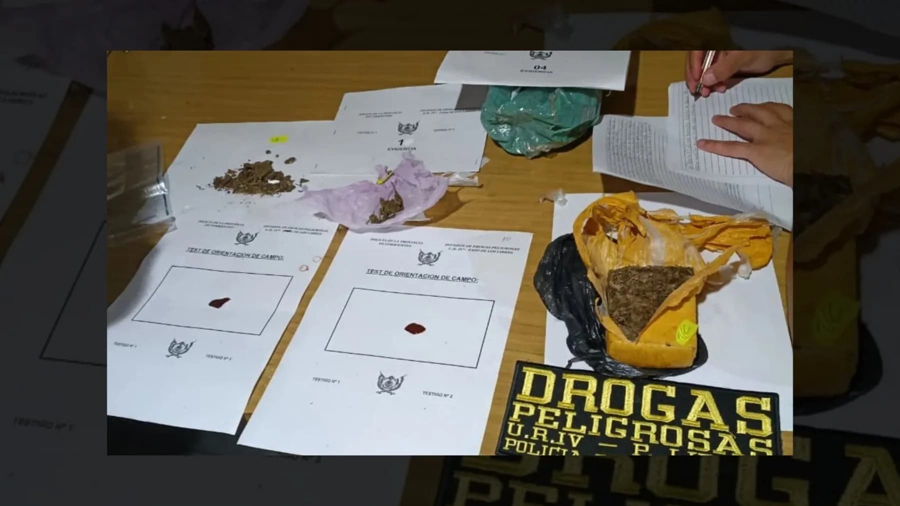Golpe al narcomenudeo en Corrientes: marihuana secuestrada y un detenido