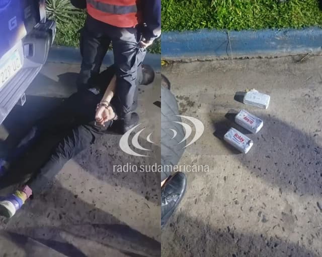 Robó en un supermercado y fue detenido tras una persecución