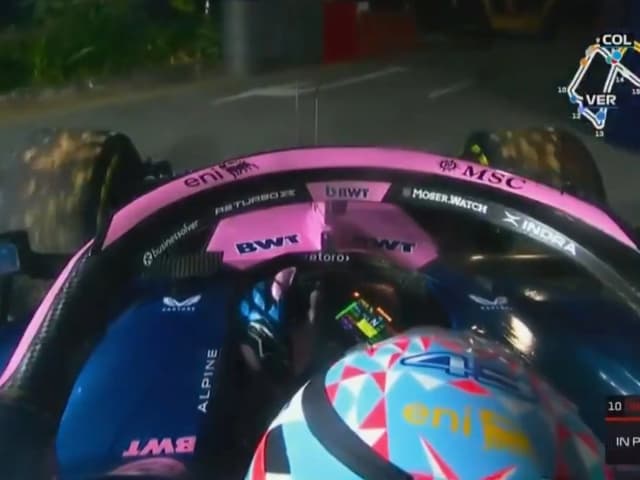 Qué le pasó a Franco Colapinto en el GP de Singapur y por qué abandonó la carrera