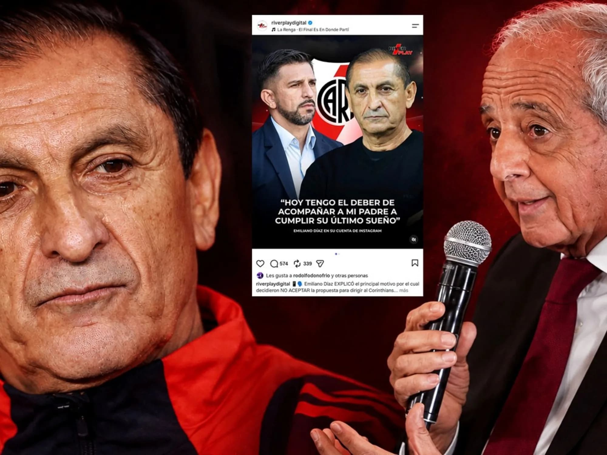 El like de D'Onofrio a un posteo sobre Ramón que sorprendió a los hinchas de River