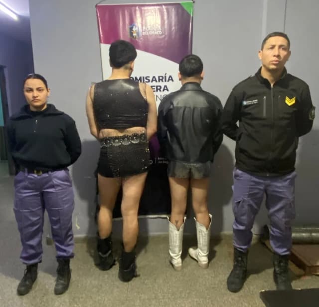 Demoraron a dos hombres tras un conflicto con la empleada de un bar
