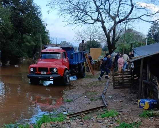 Se incrementa la cantidad de evacuados y la mitad de la Isla Apipé podría quedar bajo agua