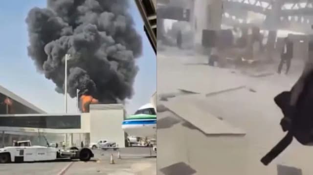 Volvieron a atacar el aeropuerto de Arabia Saudita: un muerto y heridos