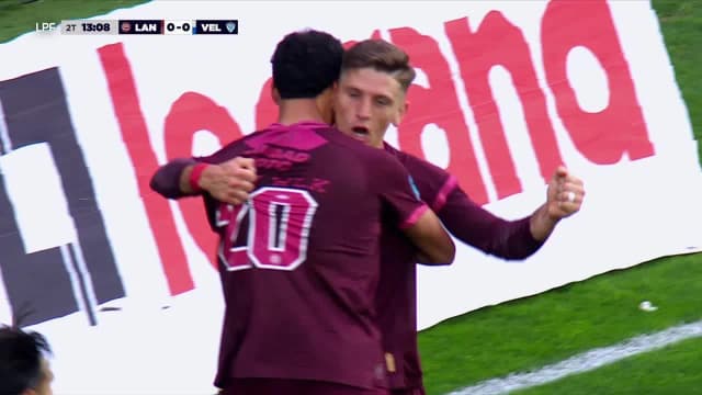 Marcich la empujó y marcó el gol que adelantó a Lanús vs. Vélez