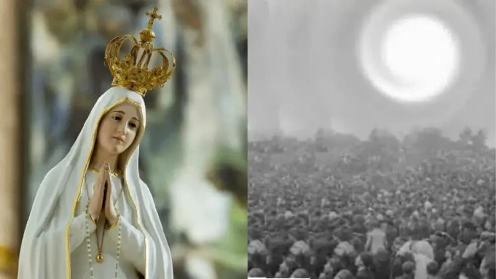 Un día como hoy ocurrió el milagro del sol de la Virgen de Fátima