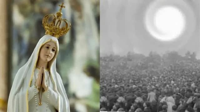 Un día como hoy ocurrió el milagro del sol de la Virgen de Fátima