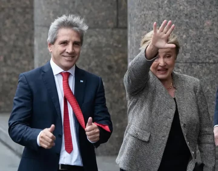 Georgieva destacó "la disciplina fiscal" del Gobierno tras reunirse con Luis Caputo