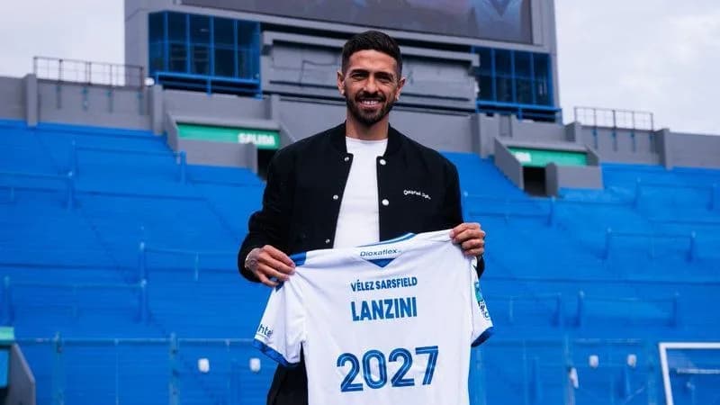 Lanzini renovó contrato con Vélez hasta diciembre de 2027