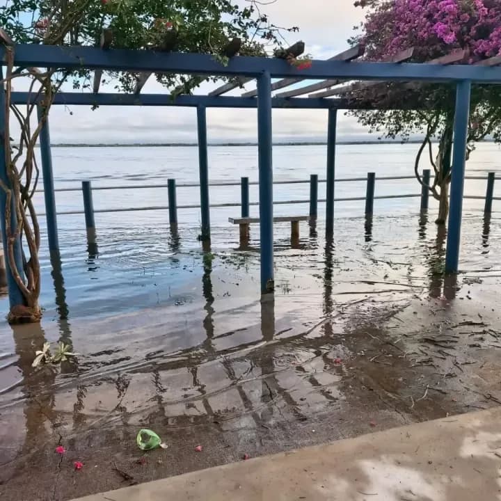 Itatí declaró la emergencia hídrica por la crecida del Paraná