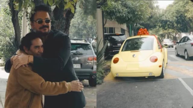 Ricardo Arjona le regaló un auto 0 km a un taxista y la historia emocionó a todos
