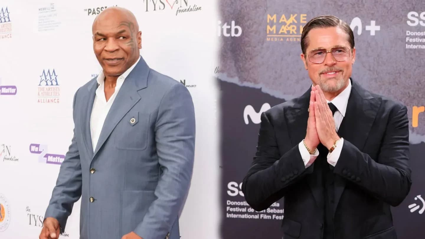 Mike Tyson reveló cómo encontró a Brad Pitt con su exesposa en un BMW: "No me la robó" - TyC Sports