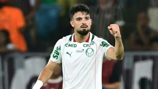 El “Flaco” López marcó el gol 100 de Palmeiras en la temporada