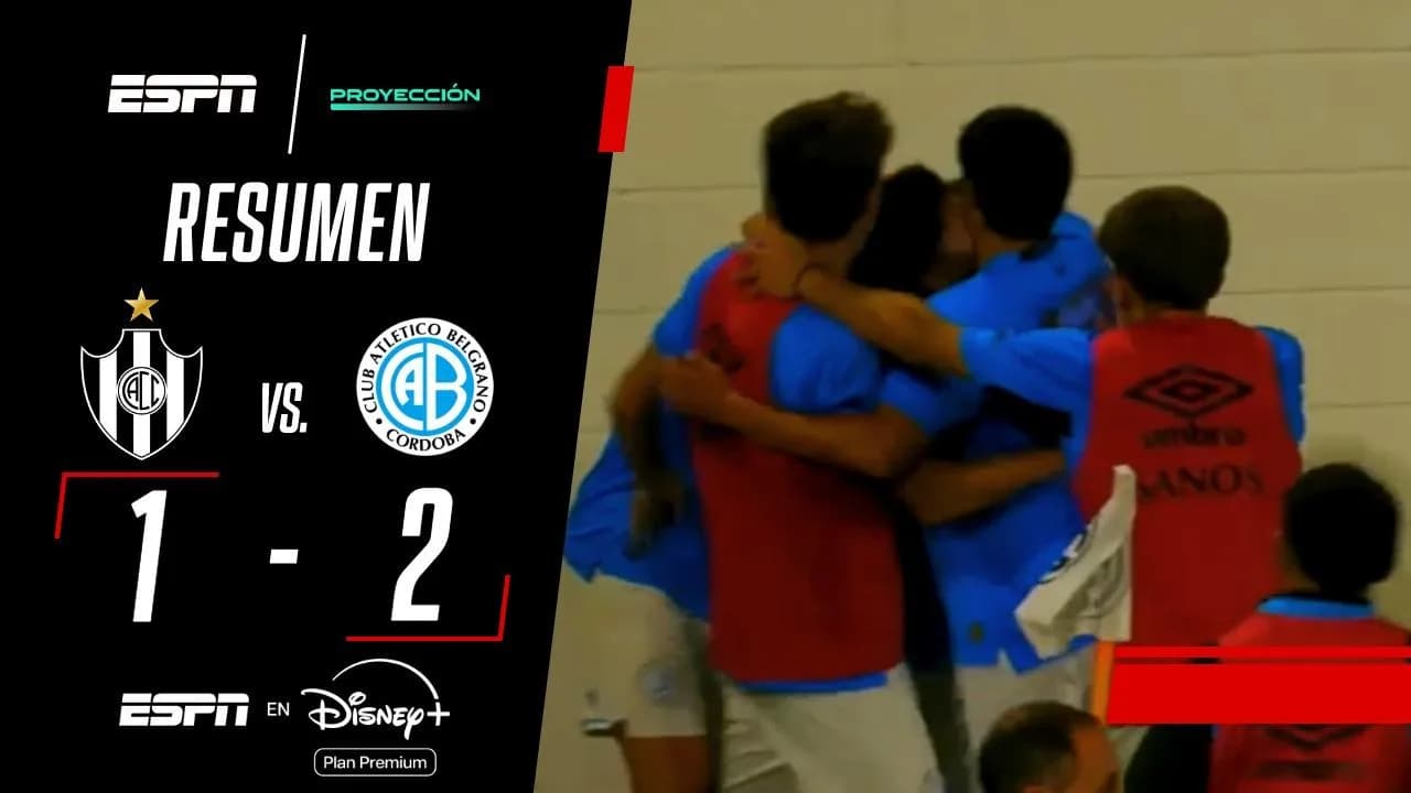 ¡Belgrano se impuso ante Central Córdoba en el Torneo Proyección!