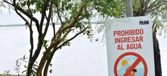 Corrientes cerró otra playa por la crecida del Paraná: son tres los balnearios clausurados