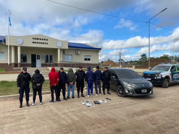 Golpe contra el narcomenudeo en Corrientes: cinco detenidos y millonaria suma en drogas y vehículos